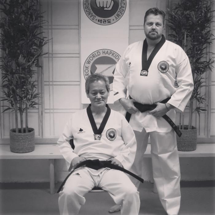 With my dear Master friend and mentor, Grandmaster Chang Seong Dong.