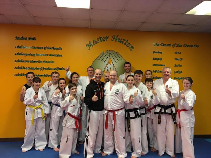 Visiting the super inspiring Master Mark Hutton at Master Hutton Fitness outside Glasgow 17.03.2017 during a business trip.