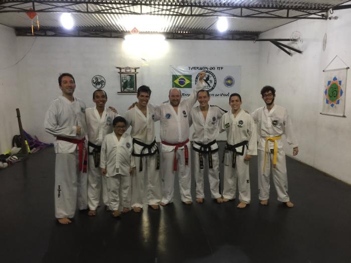 Visited Academia Corpore Sano in Fortaleza - Brazil, where Joselino Costa Junior welcomed me 08.07.2017 during a business trip