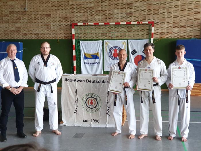 Black belt 3rd dan · May 18, 2019 · Promoted by Detlef Rößler, 8.Dan Jidokwan Korea, Dan Nummer 1467, 7.Dan Kukkiwon, Dan Nummer 05004188 and Thomas Kleinhardt 4.Dan