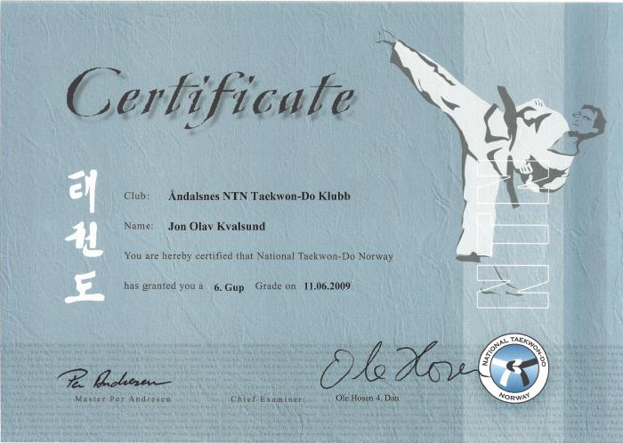 Green belt · June 11, 2009 · Promoted by Ole Hosen