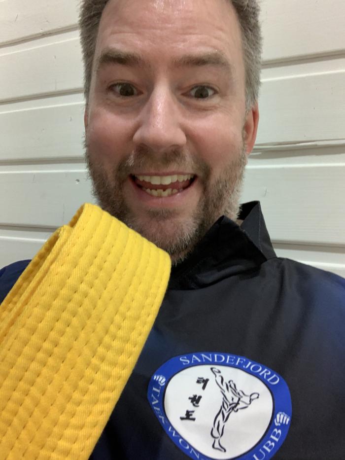 Yellow belt · March 12, 2019 · Promoted by Master Garnes VIII