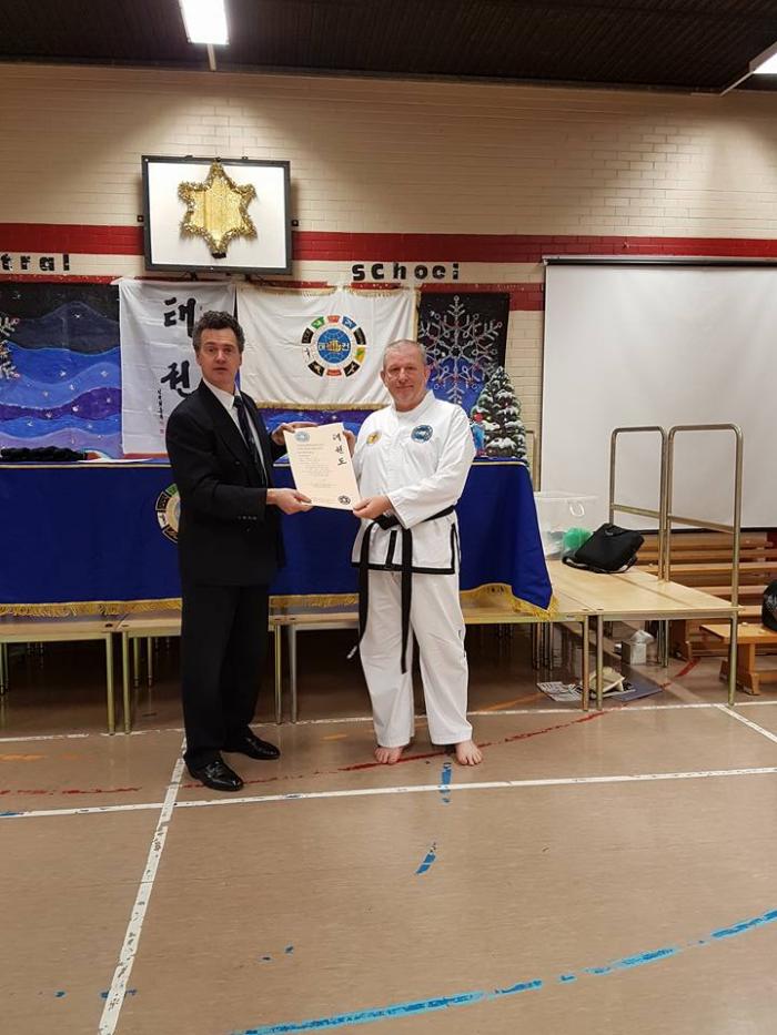 Black belt 1st dan · October 1, 2016 · Promoted by Master Murdoch