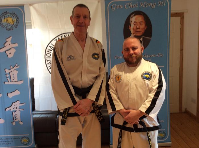 With Grandmaster Cutler following a 2 day 1-2-1 session.