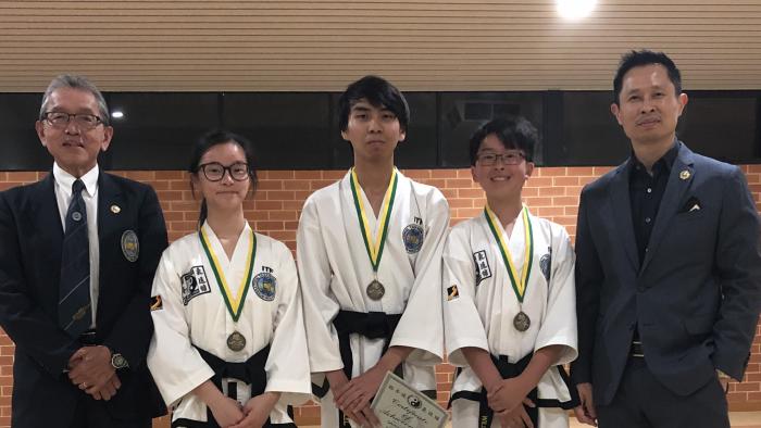 Perth Kidokwan Dec 2018: Invited by SM Peter Wong to participate on the grading panel at their year end celebrations.