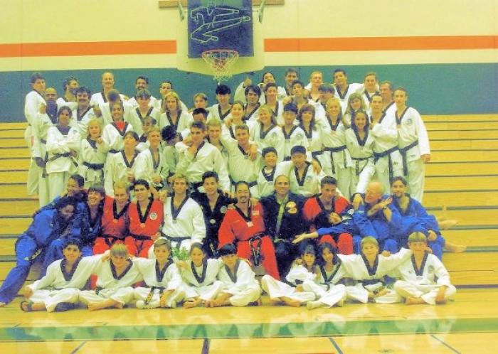 Black Belt Spectacular Top Left corner 5th from left