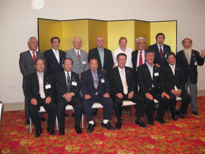 Demonstration for Korean & Japanese Delegates in Kyushu Japan 2000