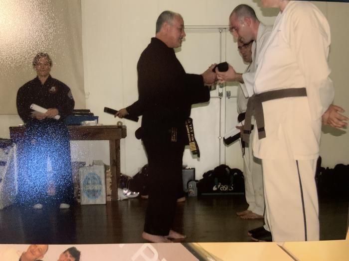 First Degree Black Belt presentation by Grand Master Nick Donato & Master Ell Gatt