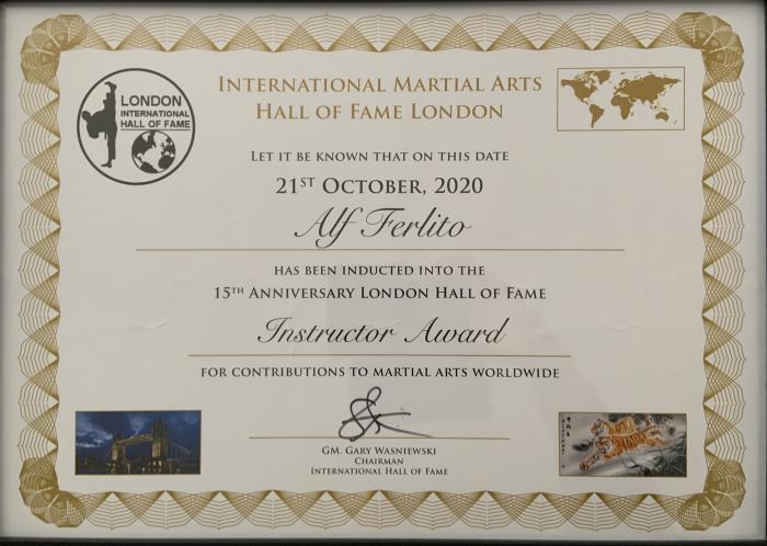 A humbling International award