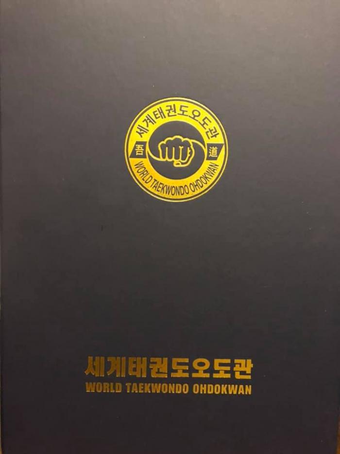 Black belt 6th dan · July 1, 2021 · Promoted by Han, Myung Hak
