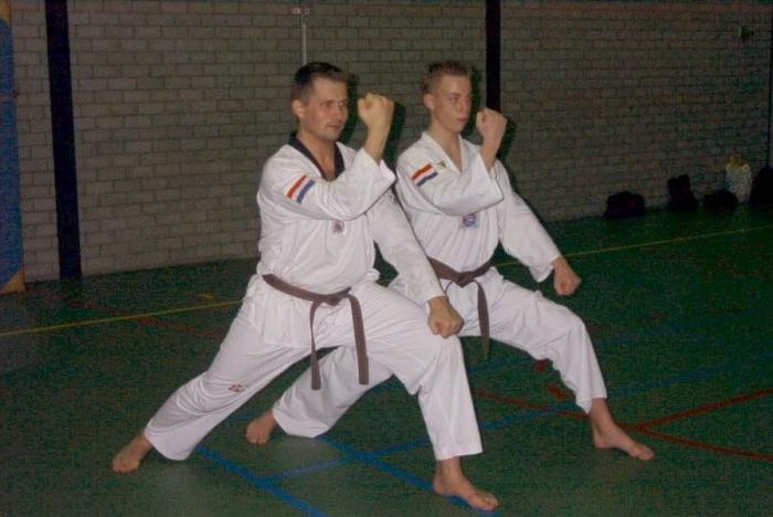 Training to be the first black belt in the club