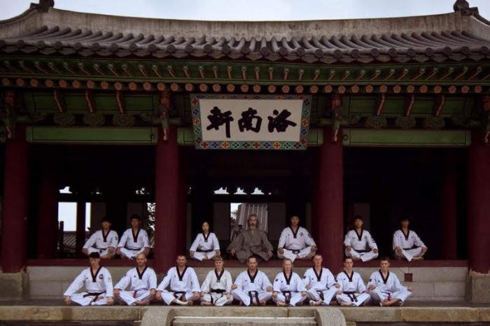 Private poomsae seminar with grandmaster Kang