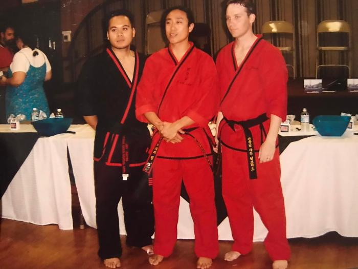 With master Larry Lam