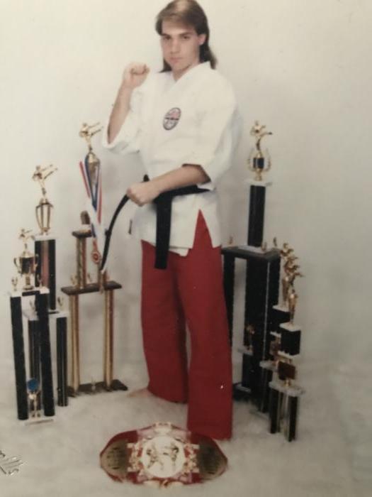1990 after earning my 1s Dan and heading into the tournaments in the black belt division.