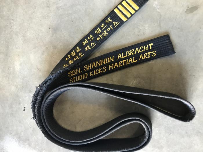Black belt 4th dan · August 28, 1999 · Promoted by Larry Lam