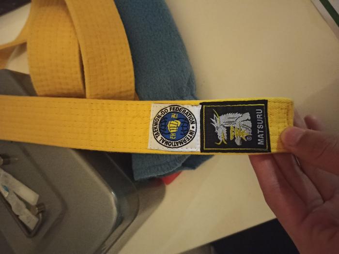Yellow belt · July 22, 2020 · Promoted by Marco Zandbergen