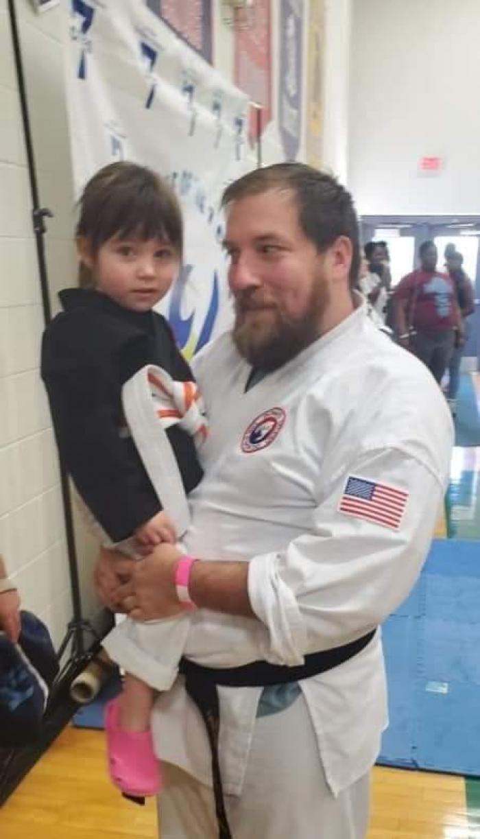 Judging at the Battle of the 7 Cities open Martial Arts Tournament 2022