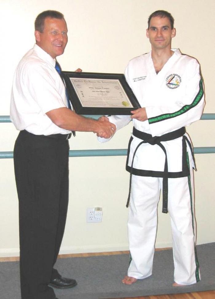 Black belt 4th dan · October 30, 2004 · Promoted by Scott Kopperud