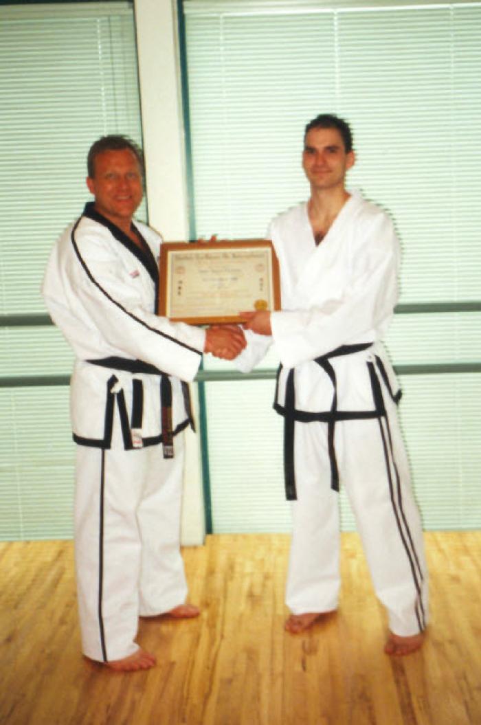 Black belt 3rd dan · June 2, 2001 · Promoted by Scott Kopperud