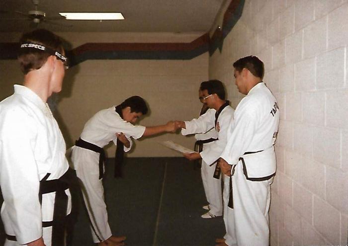 Black belt 1st dan · July 12, 1997 · Promoted by Freddy Cardenas and Luis Munoz