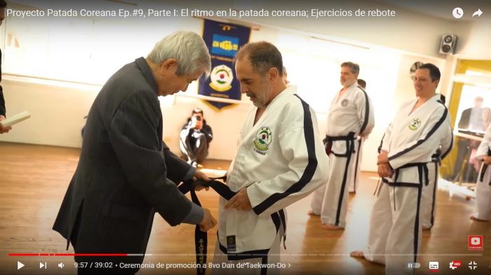 Black belt 8th dan · July 21, 2022 · Promoted by Lee, Yoo Sun and Kim, Han Chang